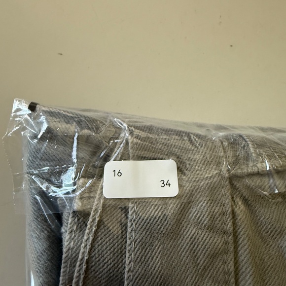 Levis Strauss 501 XX VTG 90s Light Gray Denim Button Fly Jeans Mens 34 x 34 - Picture 10 of 10